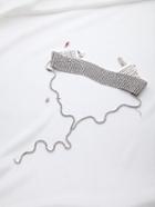 Shein Rhinestone Decorated Layered Necklace