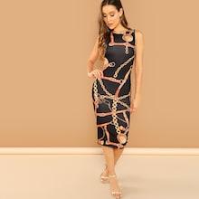 Shein Printed Tank Dress