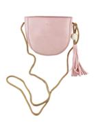 Shein Pink Vintage Style Pu Leather Small Handbag For Ladies