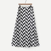 Shein Herringbone Pattern Skirt