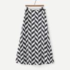 Shein Herringbone Pattern Skirt