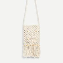 Shein Tassel Design Crossbody Bag