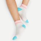 Shein Striped Hem Ankle Socks