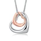 Shein Open Heart Pendant Chain Necklace