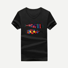 Shein Men Cartoon Fish Print Tee