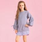 Shein Girls Knot Side Sweat Dress