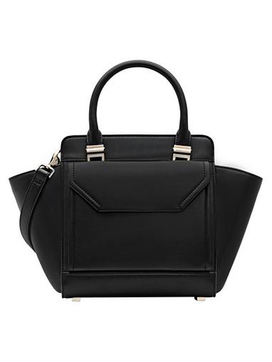 Shein Black Fashion Pu Shoulder Bag