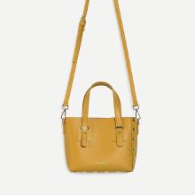 Shein Studded Detail Pu Crossbody Bag