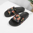 Shein Pineapple Print Flat Sliders