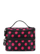 Shein Polka Dot Double Layers Cosmetic Bag