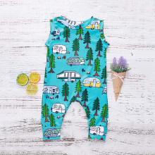 Shein Boys Cartoon Print Jumpsuit