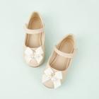 Shein Toddler Girls Faux Pearl & Bow Decorated Flats