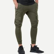 Shein Men Pocket Detail Solid Joggers
