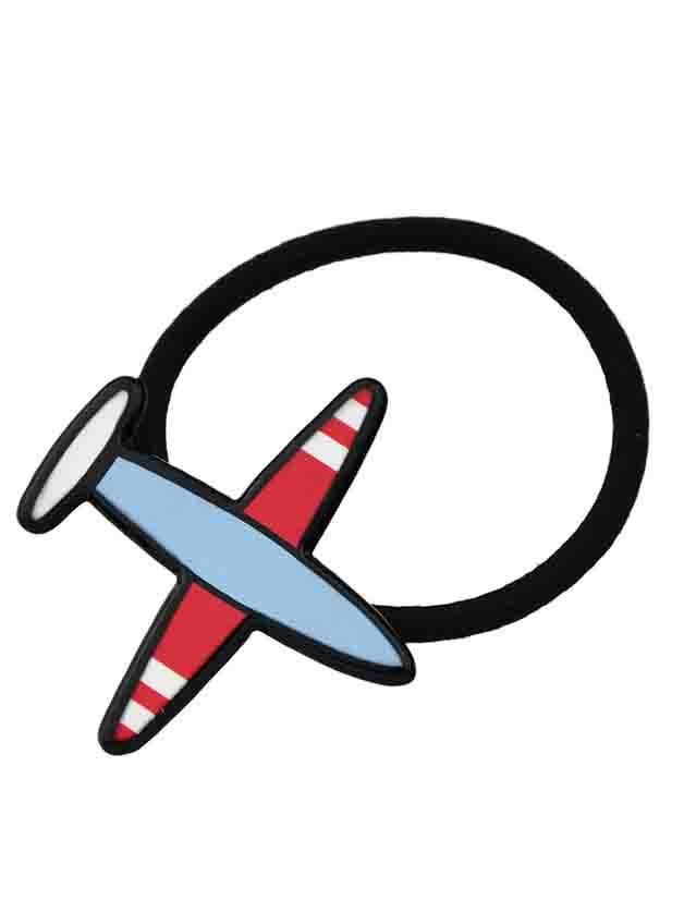 Shein Blue New Coming Airplane Shape Hair Rope