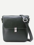 Shein Grey Faux Leather Messenger Bag