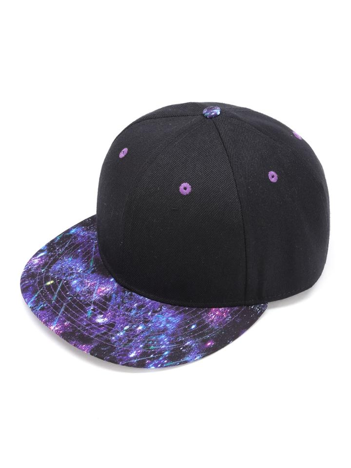 Shein Galaxy Print Baseball Cap