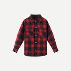Shein Boys Plaid Shirt
