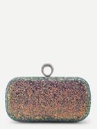 Shein Glitter Overlay Iridescent Chain Crossbody Bag