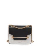 Shein Piping Detail Two Tone Chain Bag
