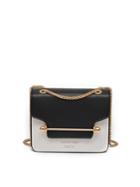 Shein Piping Detail Two Tone Chain Bag