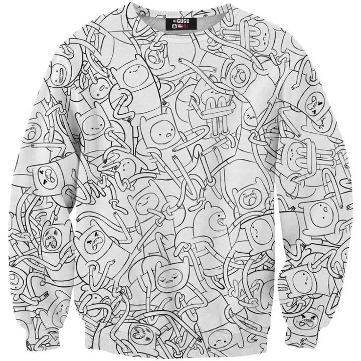 Shein Digital Printing Cartoon Sweatshirts