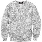 Shein Digital Printing Cartoon Sweatshirts
