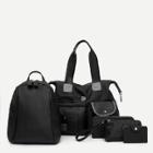 Shein Zipper Detail Combination Bag 5pcs