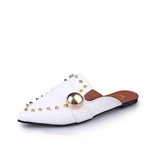 Shein Studded Detail Pointed Toe Mules