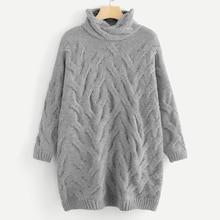 Shein Cable Knit Oversized Sweater