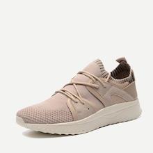 Shein Men Lace Up Fly Knit Trainers