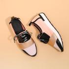 Shein Colorblock Lace-up Trainers