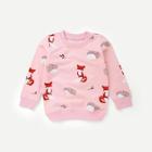 Shein Toddler Girls Animal Print Sweatshirt