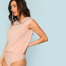 Shein Cap Sleeve Tee Bodysuit