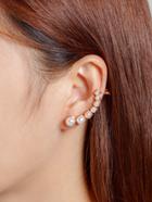 Shein Faux Pearl Decorated Ear Cuffs