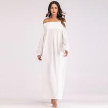 Shein Off-shoulder Pleated Longline Dress