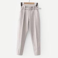 Shein Self Tie Solid Pants