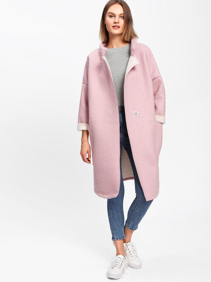 Shein Drop Shoulder Coat
