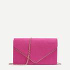 Shein Suede Envelope Clutch Bag