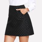 Shein Polka Dot Print Skirt