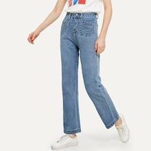 Shein High Waist Wide Leg Jeans