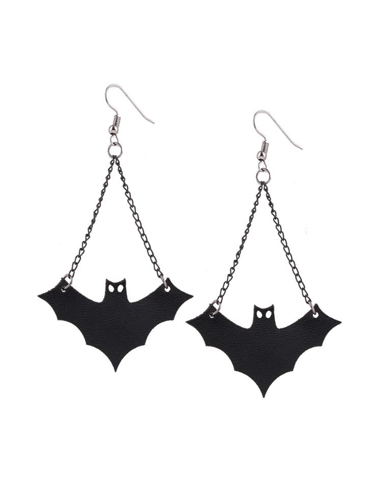 Shein Bat Shaped Drop Earrings