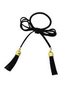 Shein Latest Braided Rope Tassel Elastic Hair Band Accessory