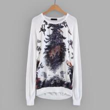 Shein Animal Pattern Raglan Sleeve Jumper