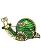 Shein New Cute Enamel Snail Shape Brooch For Women