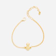 Shein Pineapple Detail Link Bracelet