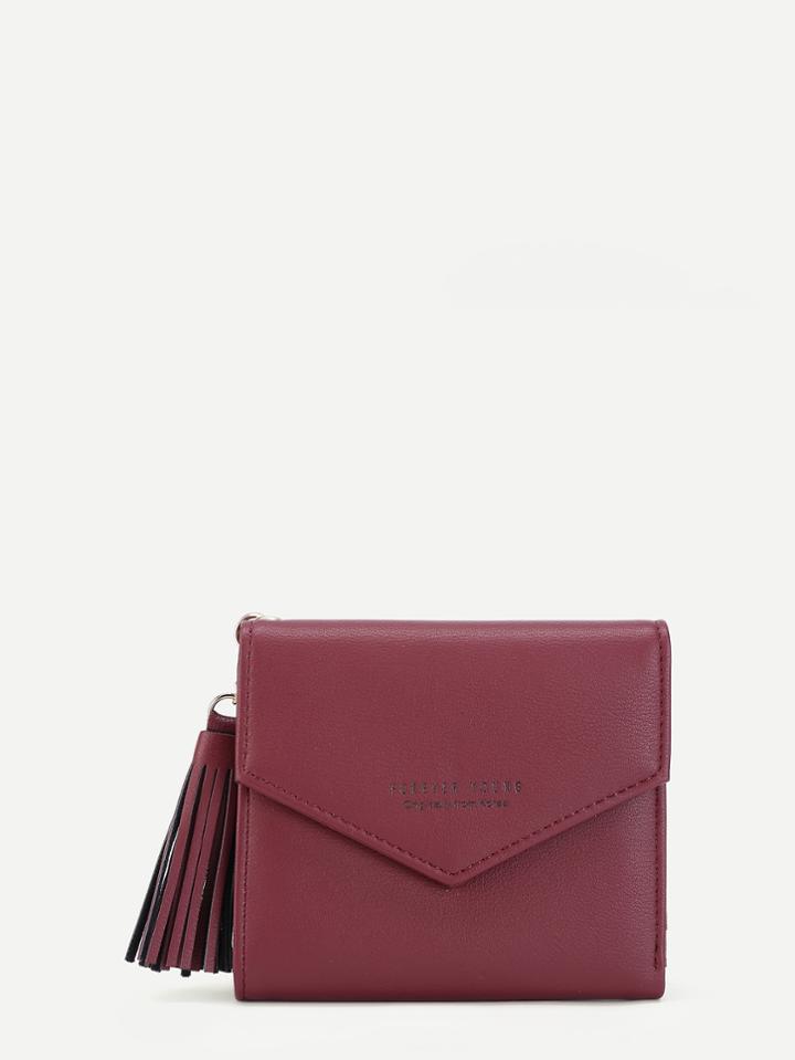 Shein Tassel Detail Flap Purse