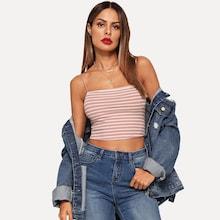 Shein Slim Fitted Crop Cami Top