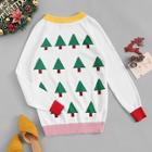 Shein Christmas Tree Print Sweater