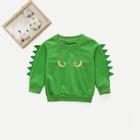 Shein Toddler Boys Embroidery Casual Sweatshirt