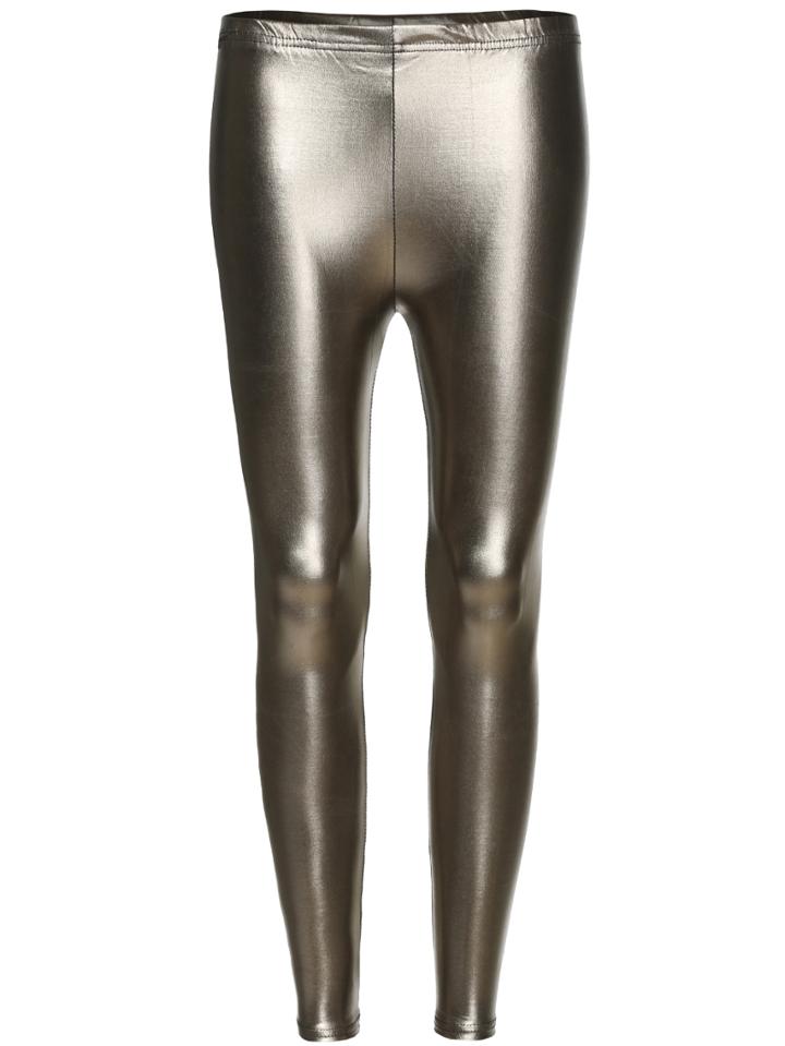 Shein Gold Skinny Casual Leggings